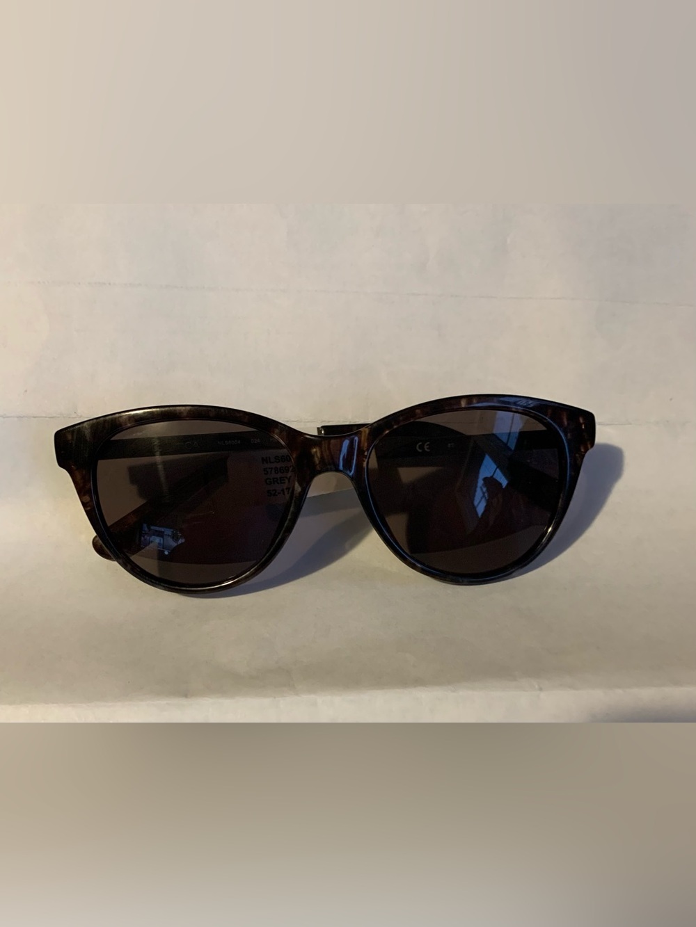 Nautica Women's Tortoise Shell Sunglasses with Dark Brown Lenses